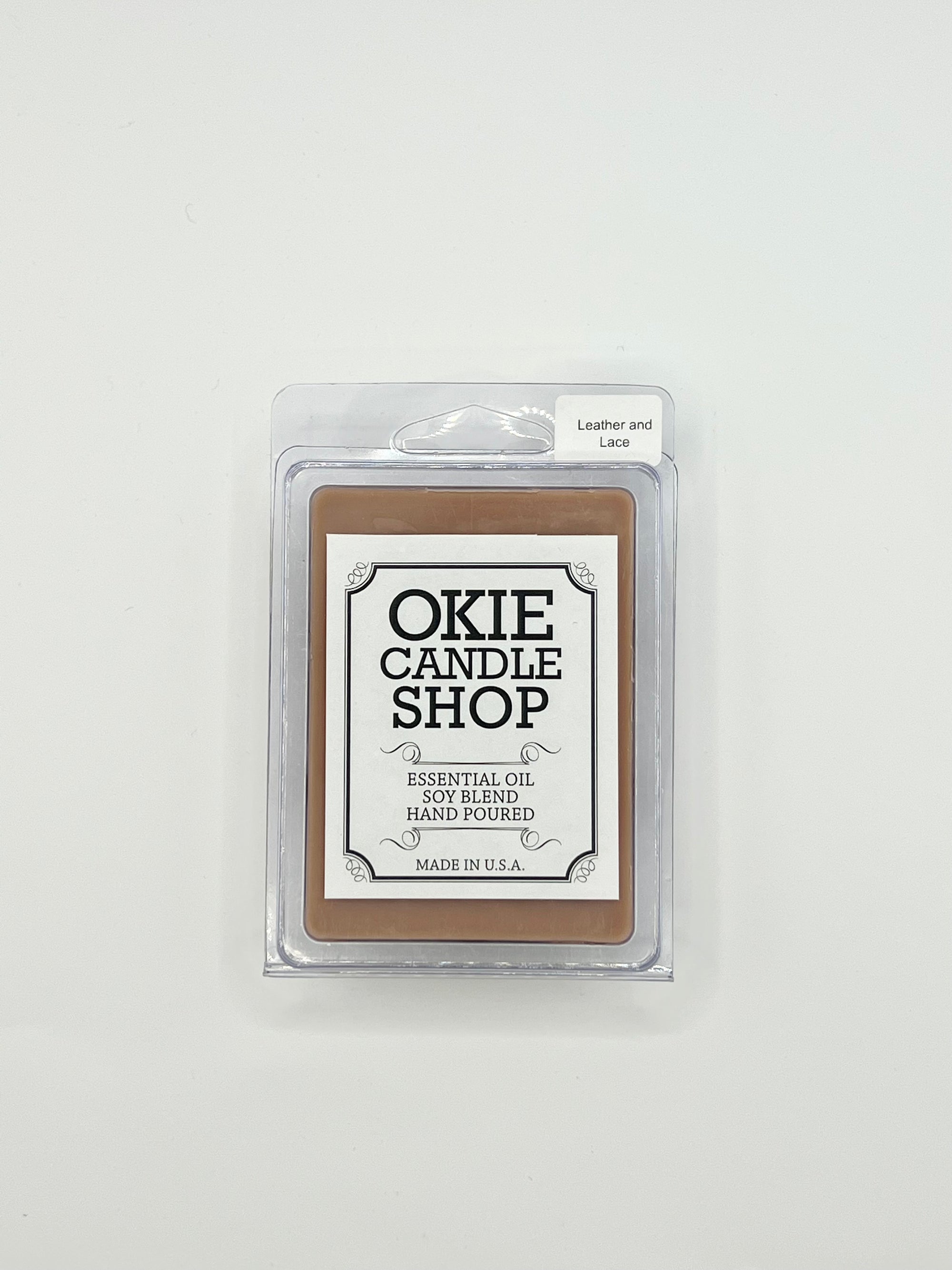 Okie Candle Leather and Lace - Wax Melts