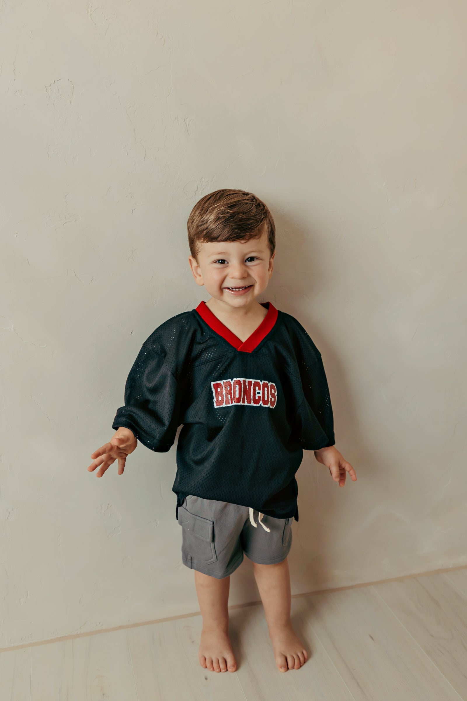 Youth Broncos Black Football Jerseys
