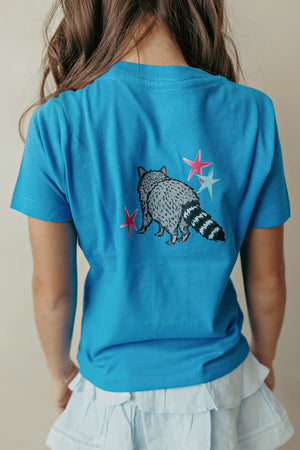 Kids See Ya Soon Graphic Tee Blue