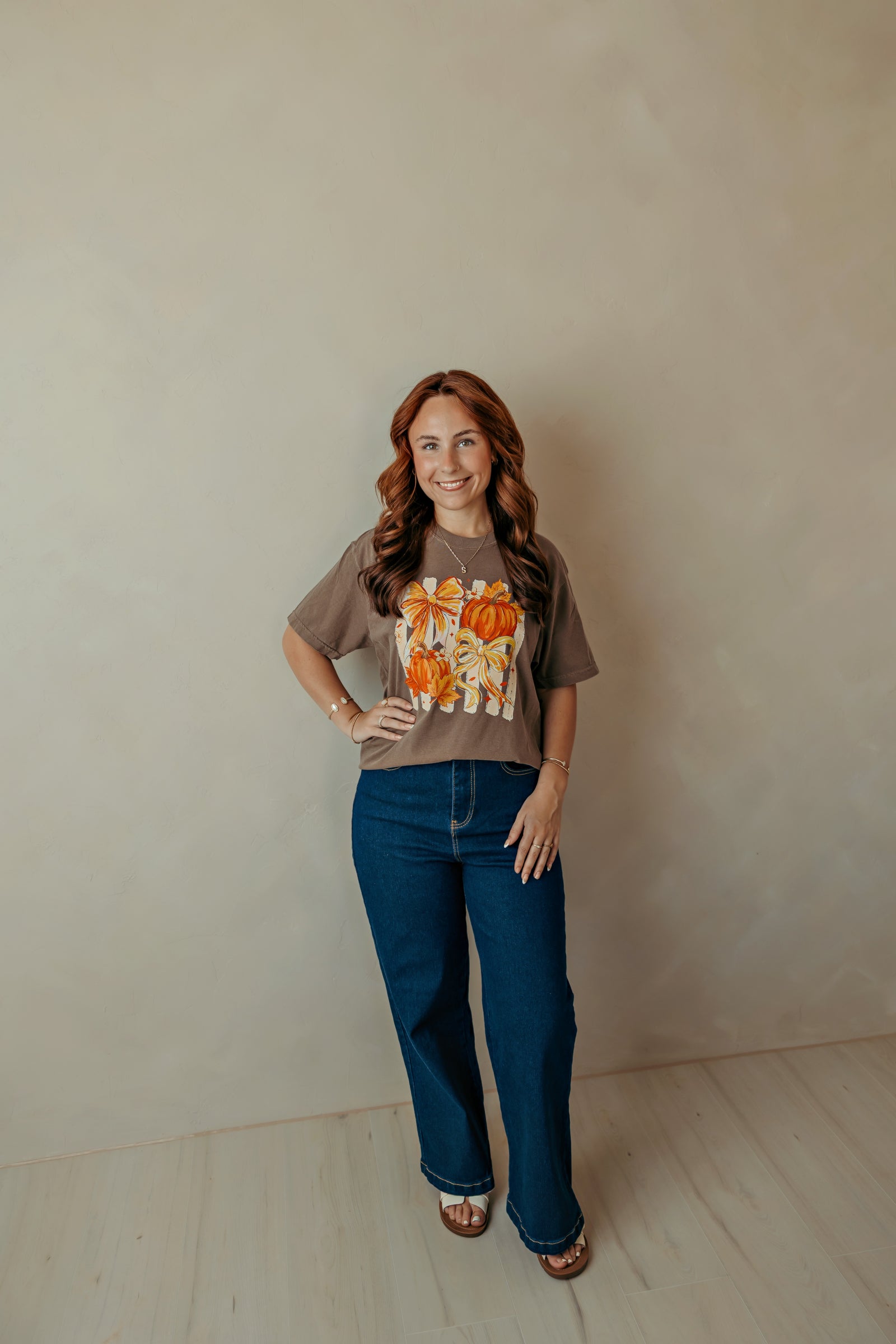 Wide Leg Dark Denim Jeans