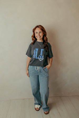 Adult Plaid Tigers Union City Graphic Tee