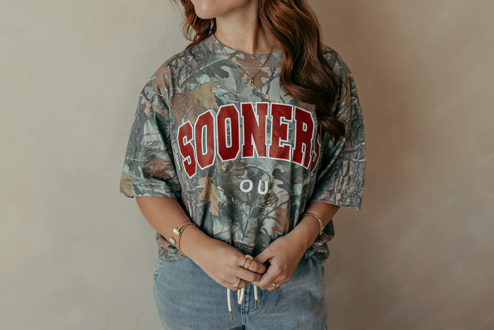 OU Sooners Camouflage Graphic Tee