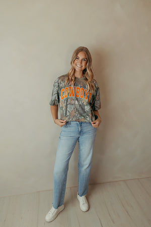 OSU Cowboys Camouflage Graphic Tee