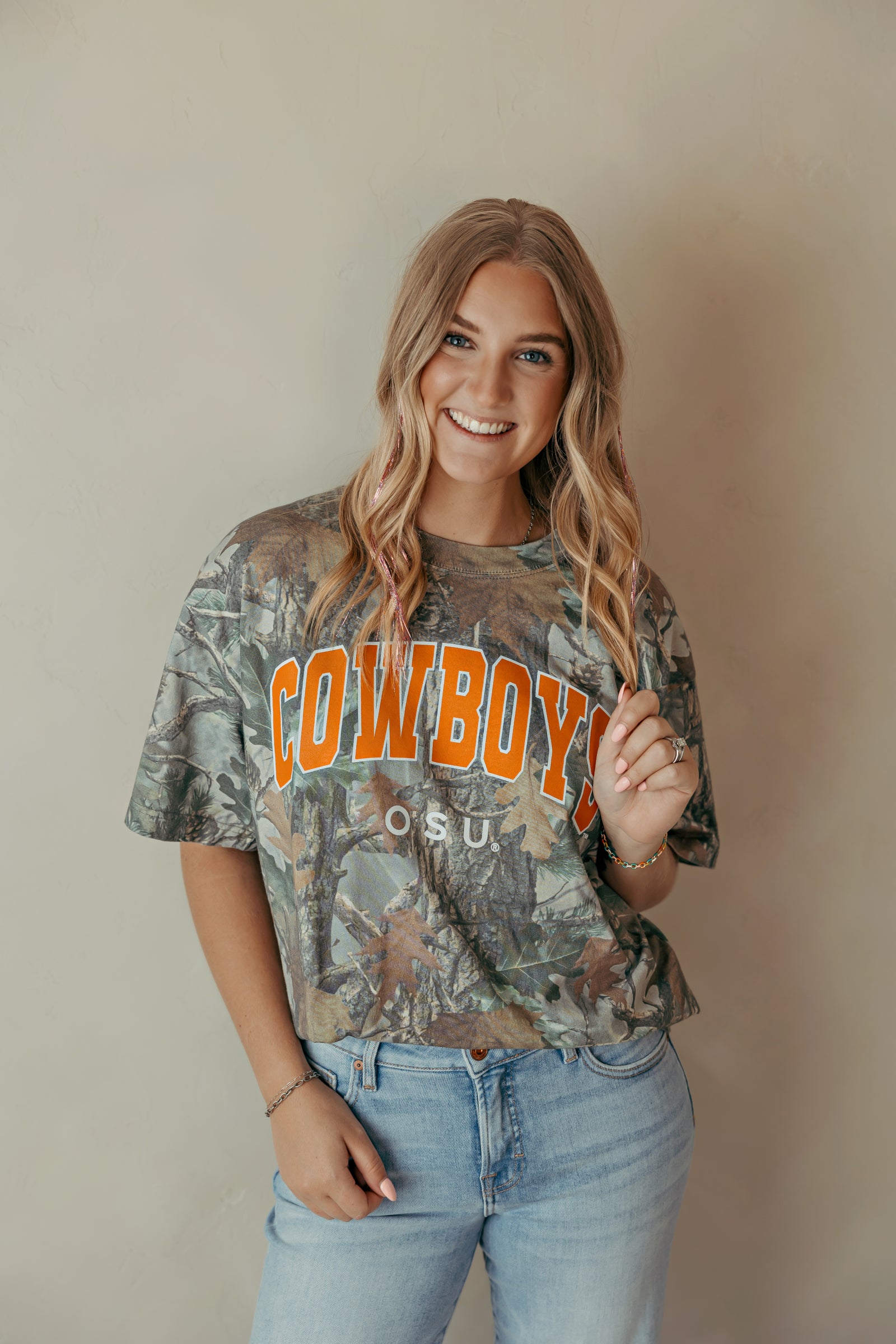 OSU Cowboys Camouflage Graphic Tee