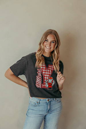 Adult Plaid Yukon Millers Graphic Tee