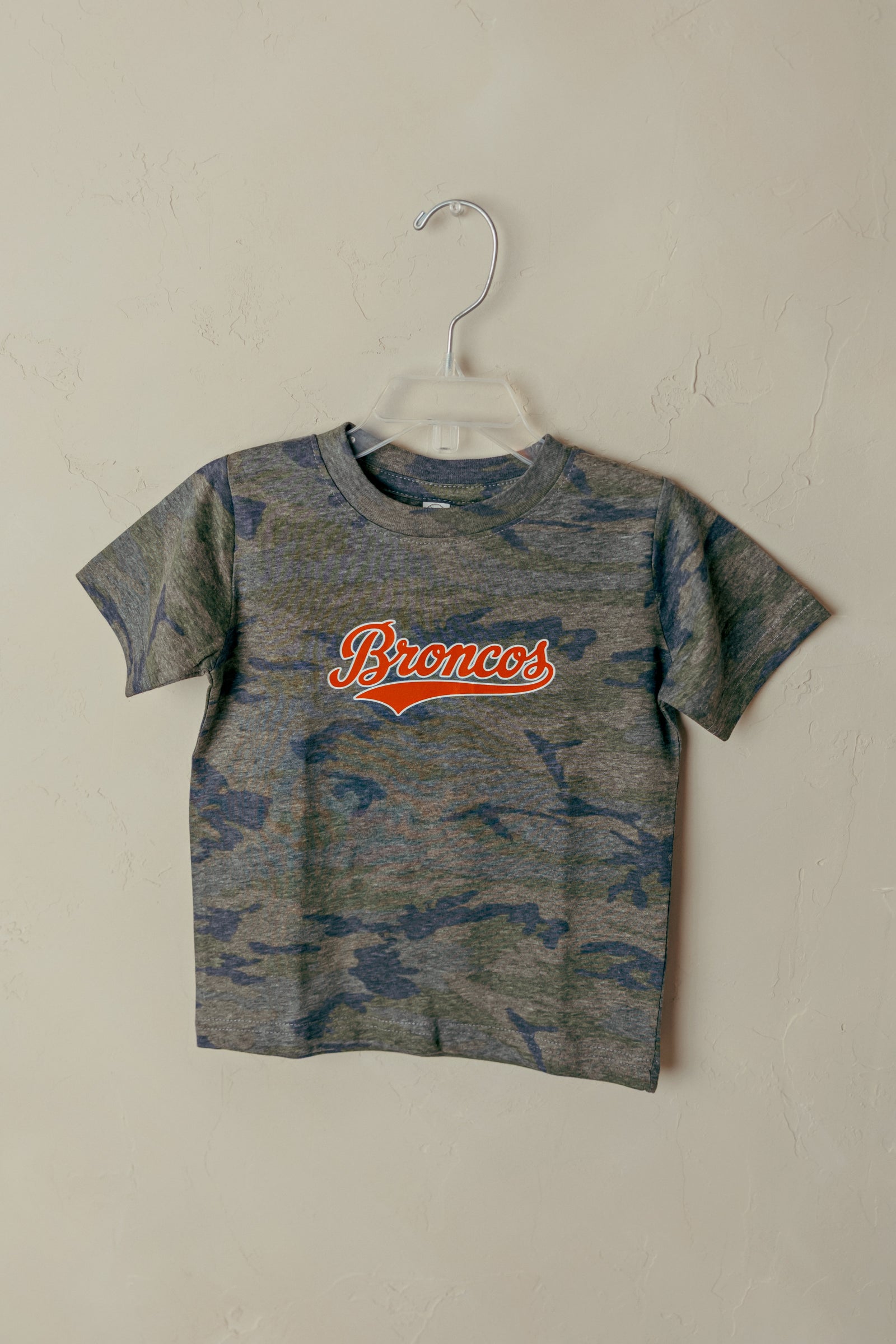 Toddler Broncos Camo Graphic Tee