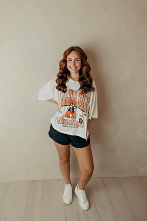 Black Elastic Waistband Shorts