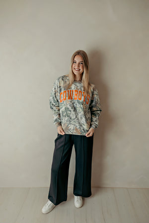 OSU Cowboys Camouflage Sweatshirt