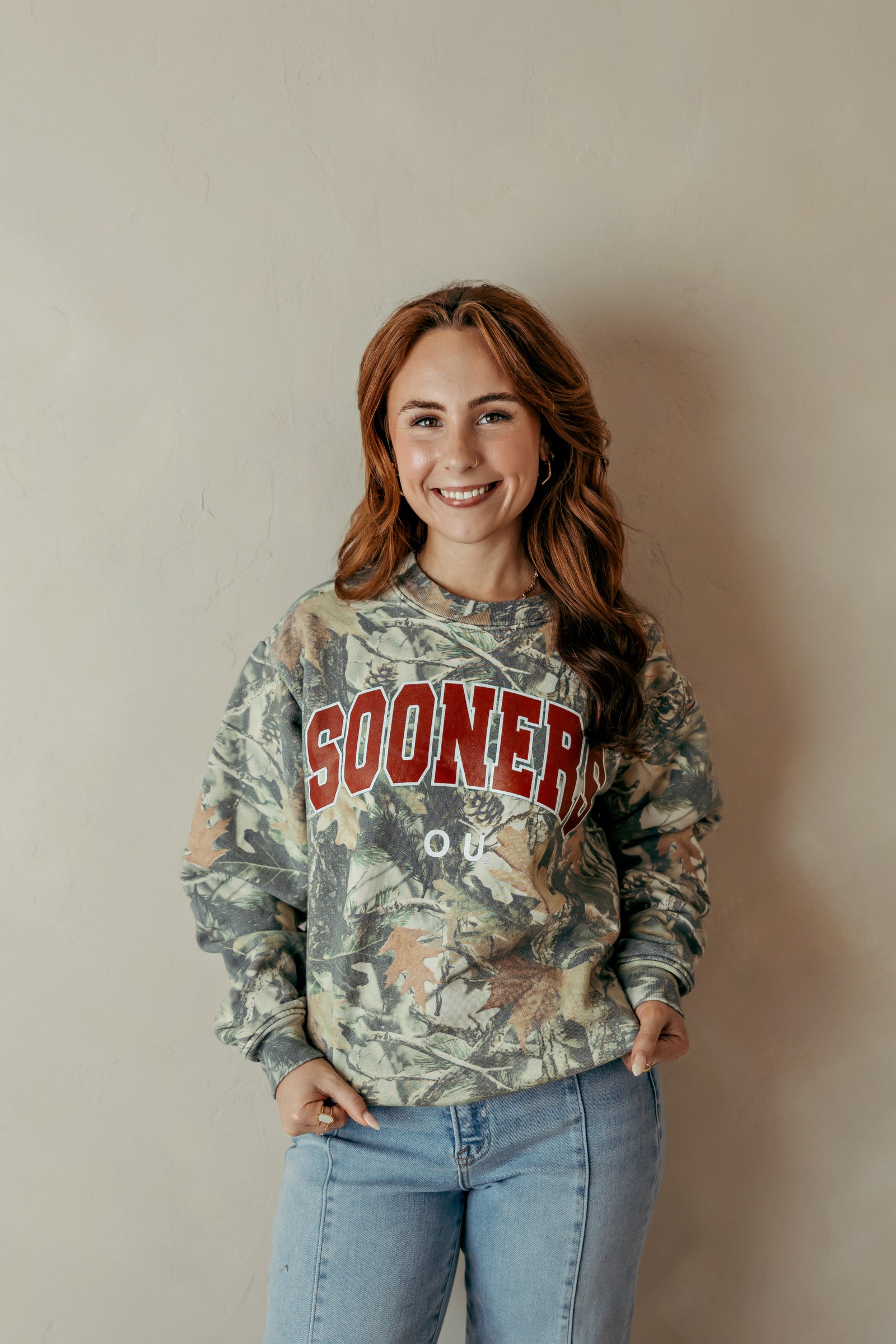 OU Sooners Camouflage Sweatshirt