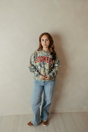 OU Sooners Camouflage Sweatshirt