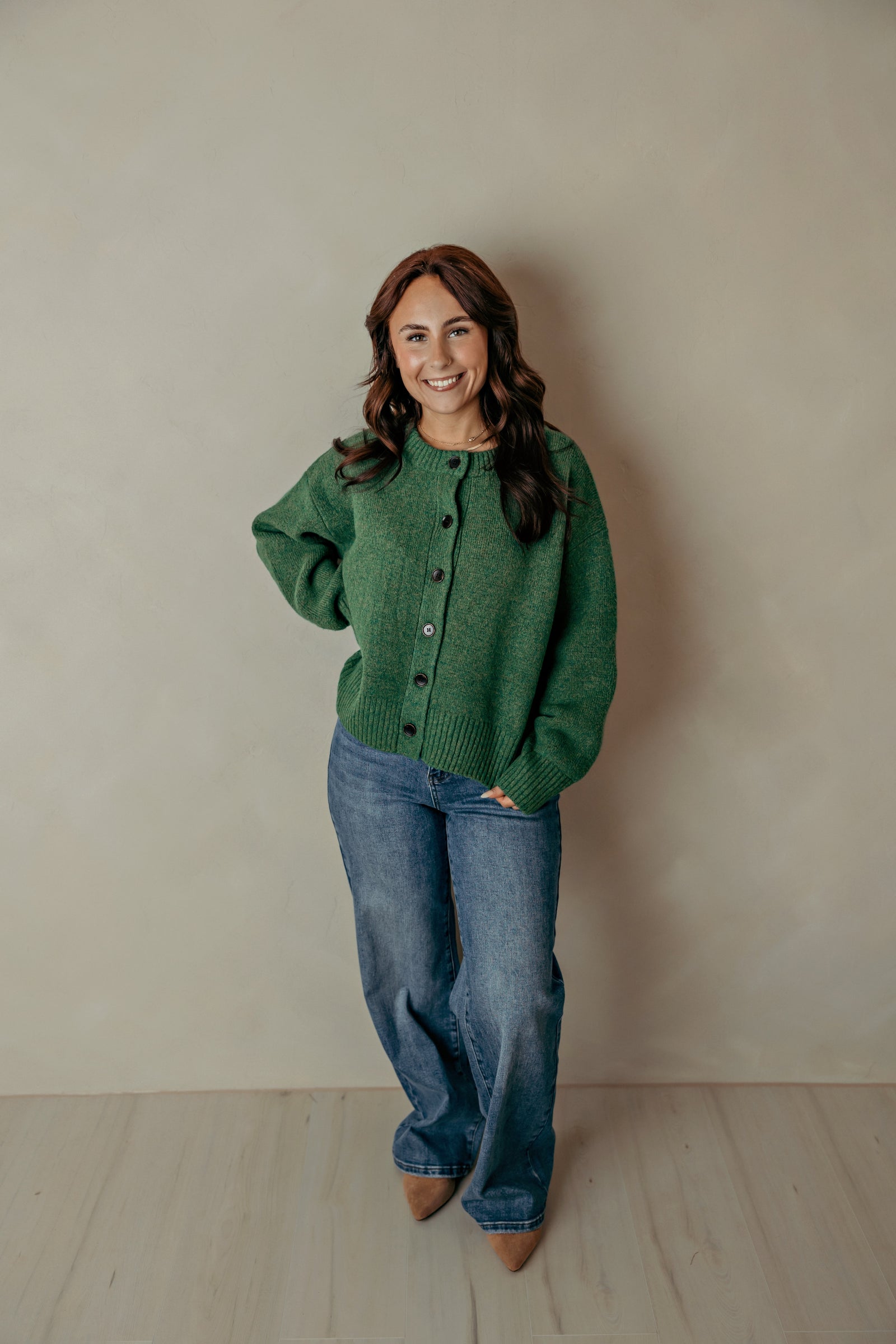 Fern Button Up Cardigan