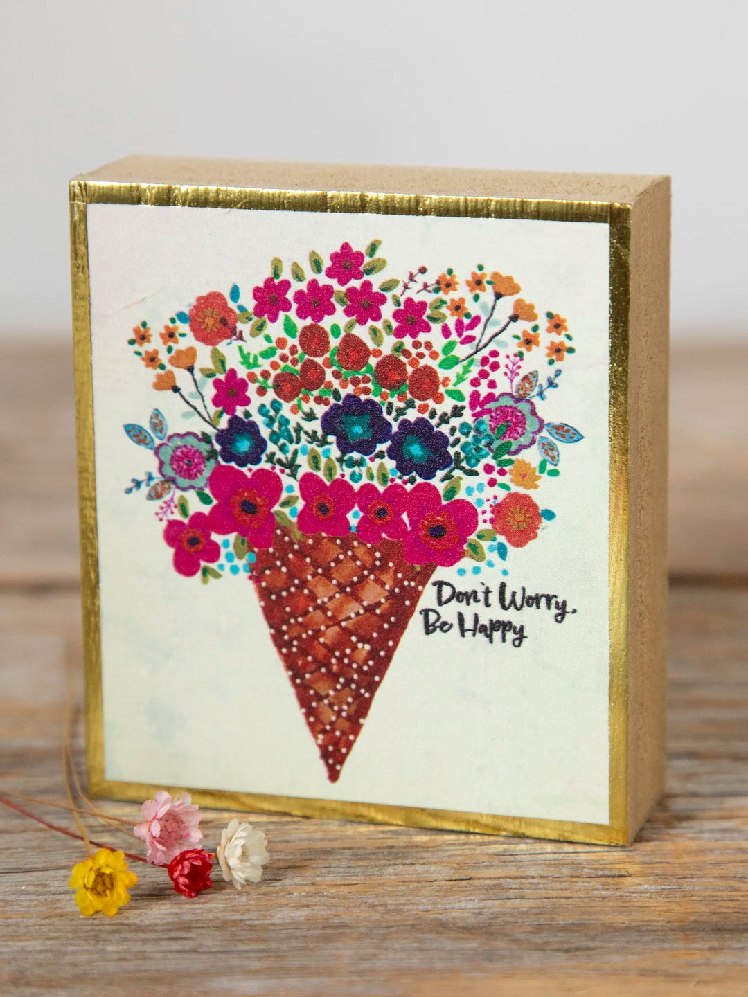 Dont Worry Be Happy Tiny Block