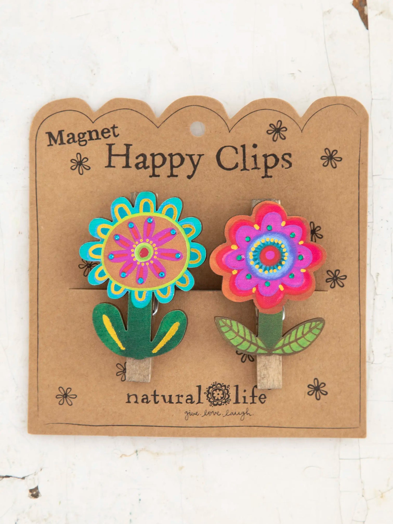Magnet Happy Clip Flowers