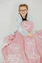 Cowgirl Cozy Blanket Light Pink