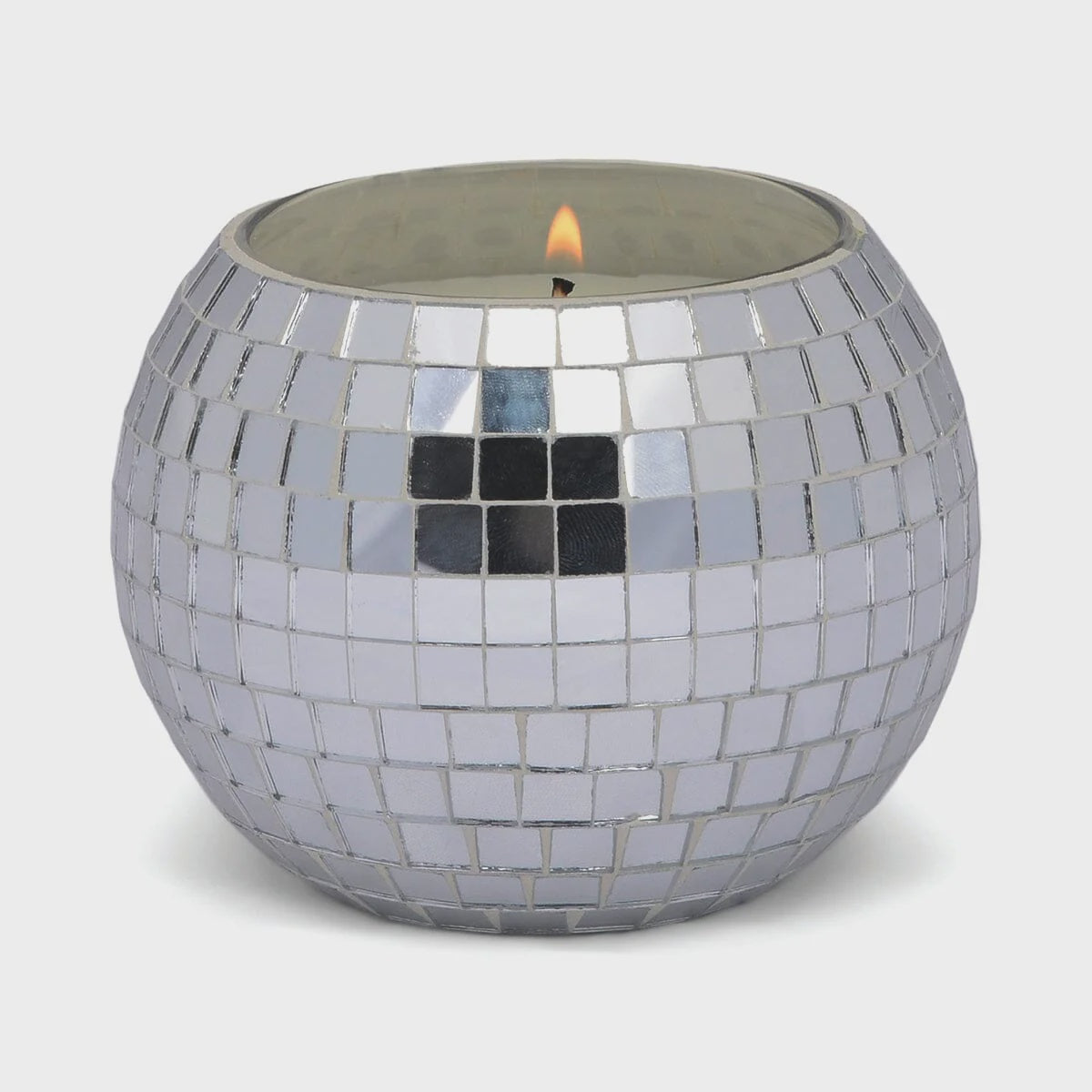 Magicque 10oz Silver Disco Ball Candle