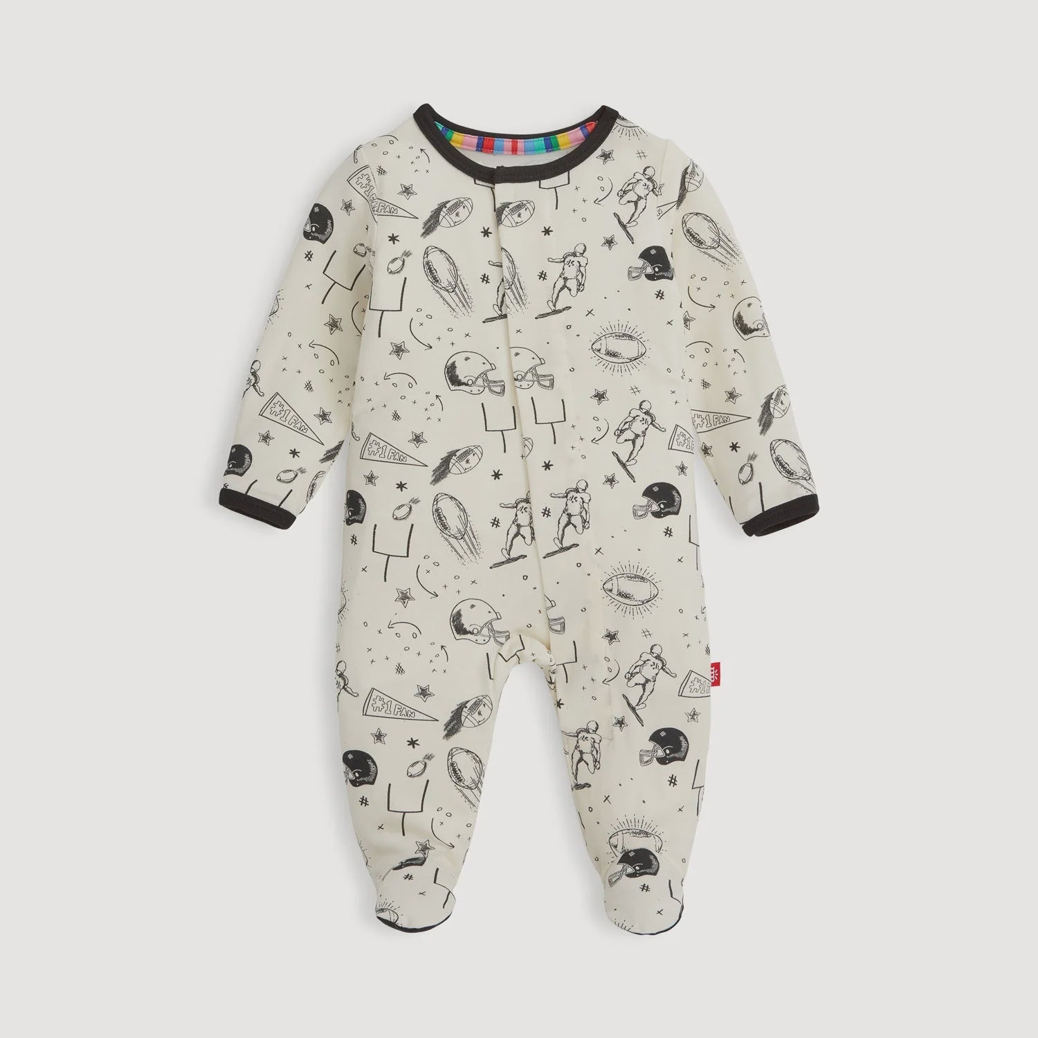 Natural Game Day Modal Magnetic Footie