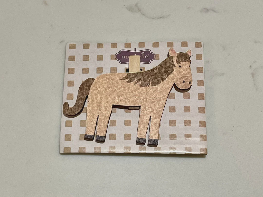 Farm Animal Horse Chip Clip