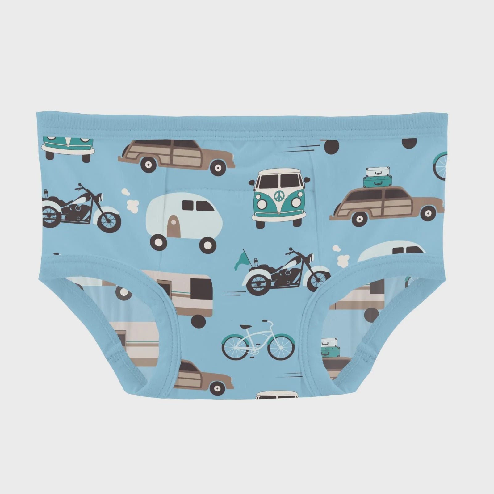 Kickee Training Pants-Seaside Blue On The Way