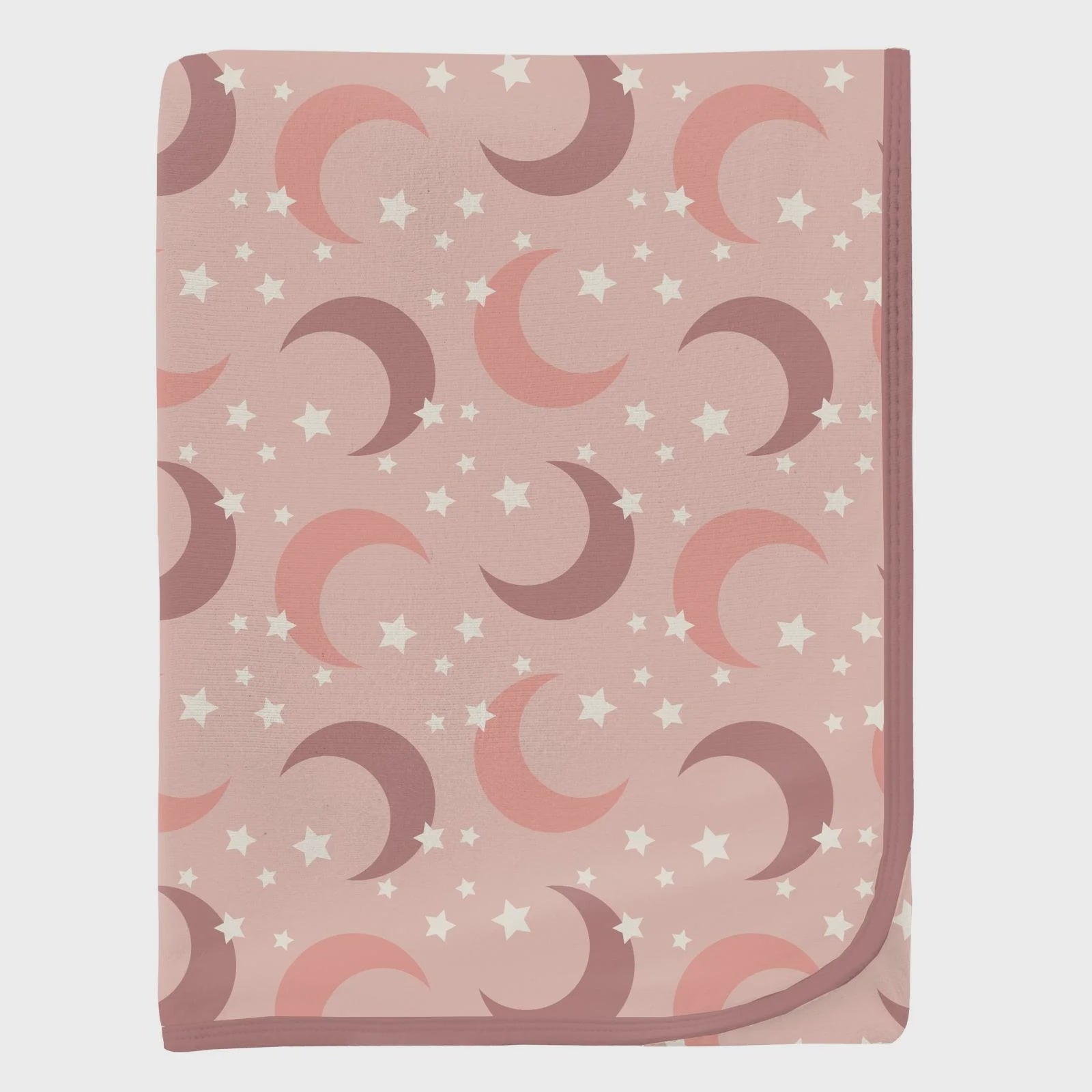Swaddling Blanket-Peach Blossom Moon And Stars