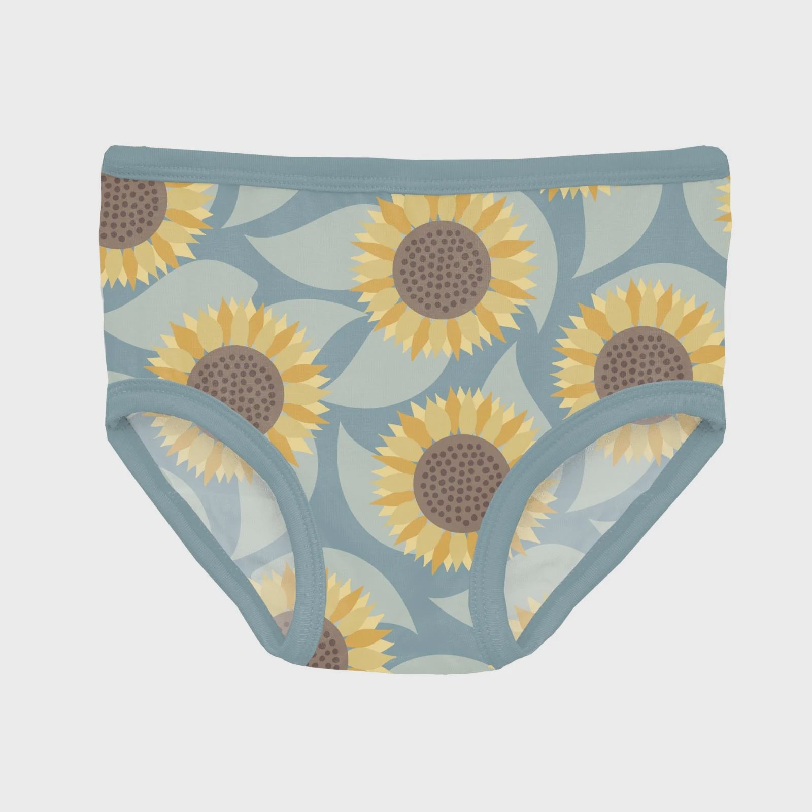 Kickee Print Girl's Underwear Stormy Sea Sunflower