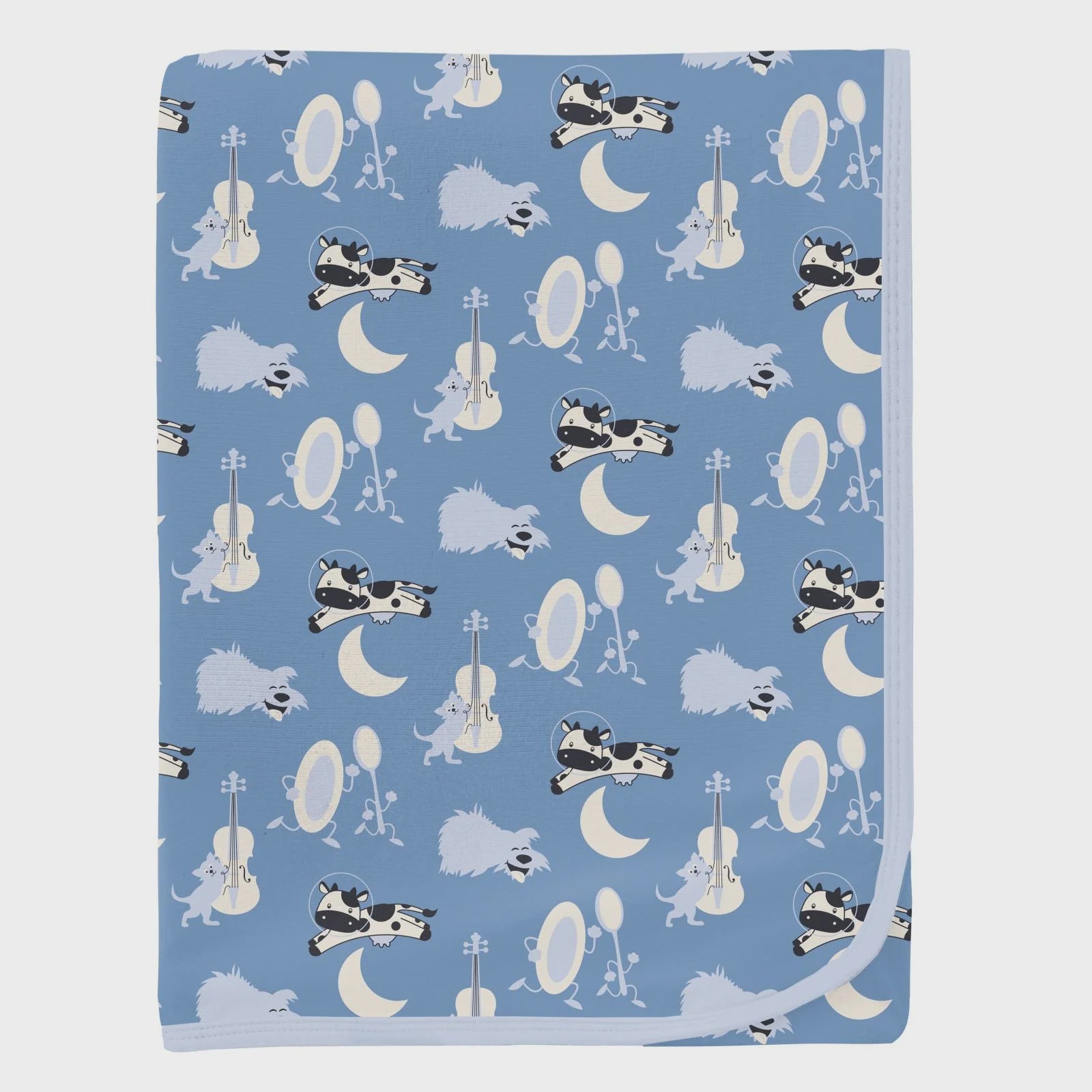 Swaddling Blanket-Dream Blue Hey Diddle Diddle