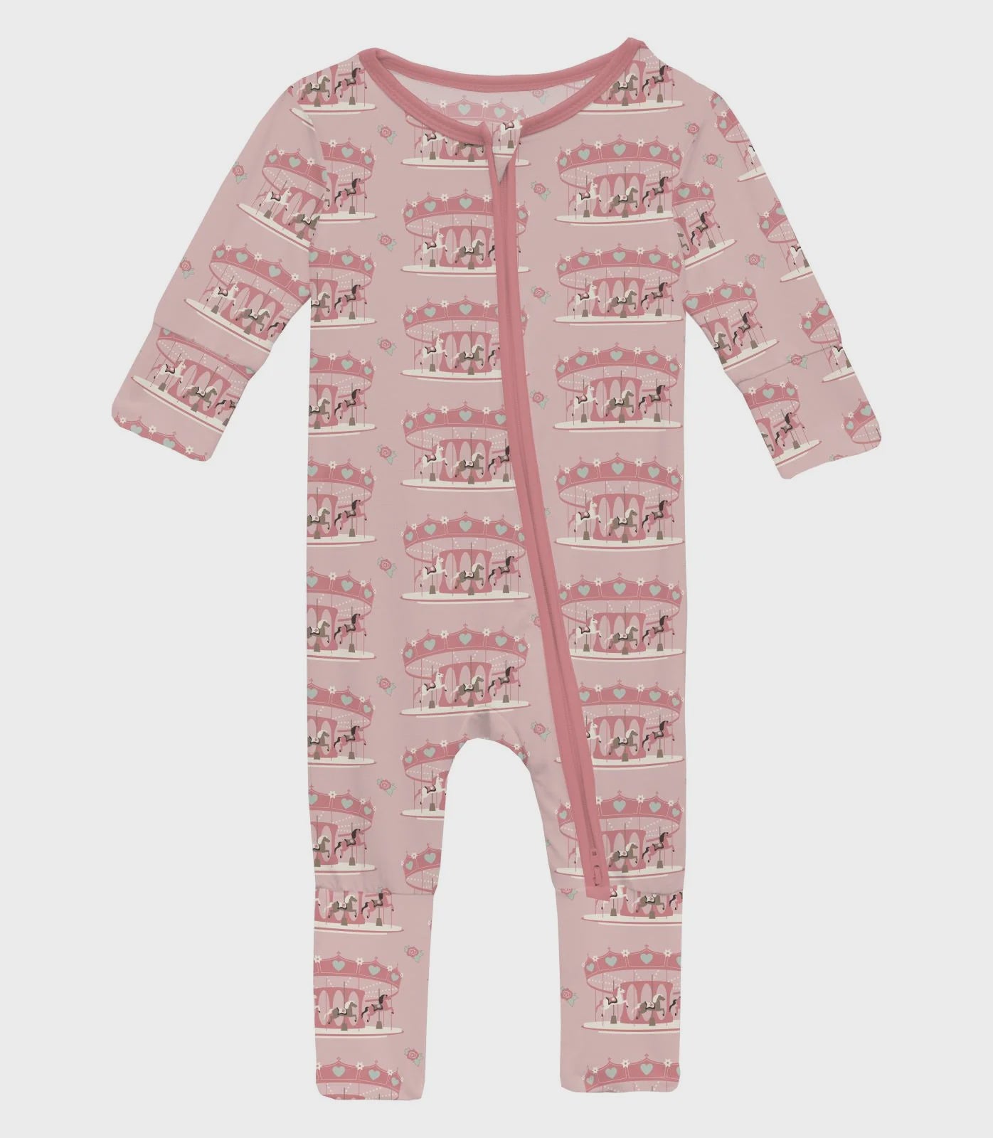 Convertible Coverall Baby Rose Fair Carousel