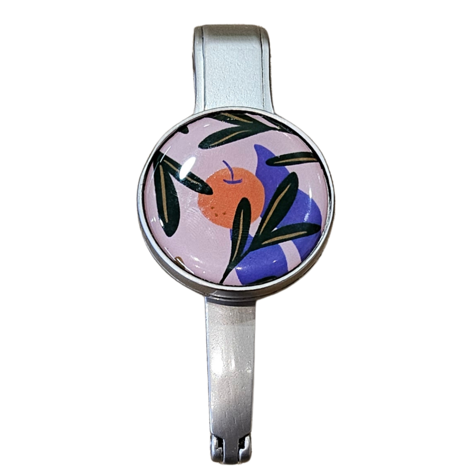 Italian Orange Purse/Key Hanger