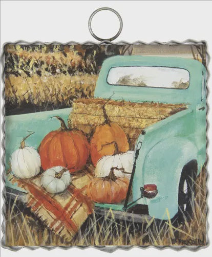 Mini Gallery Turquoise Truck