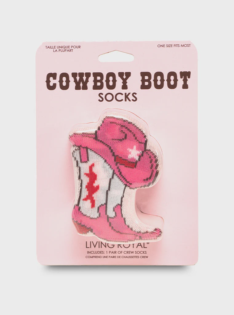 3D Socks Cowboy