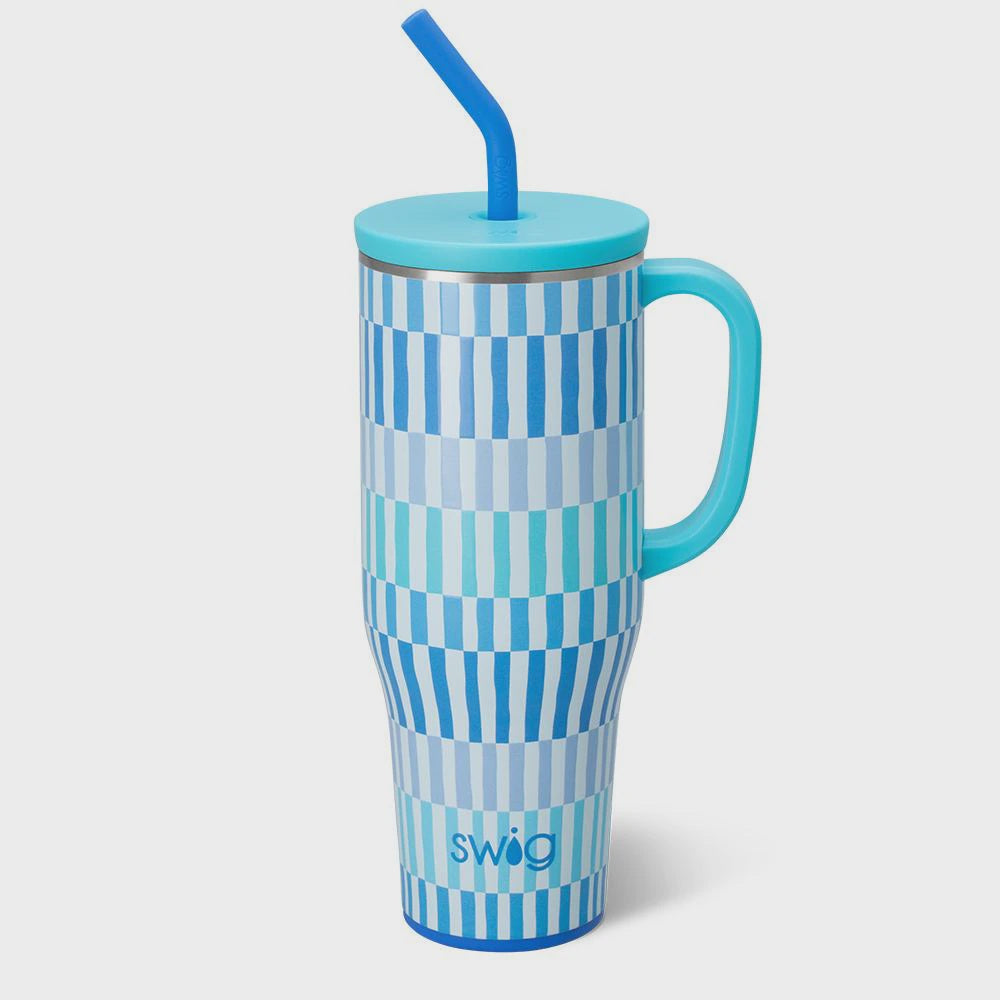 Swig 40oz Mega Mug Glacier Stripe