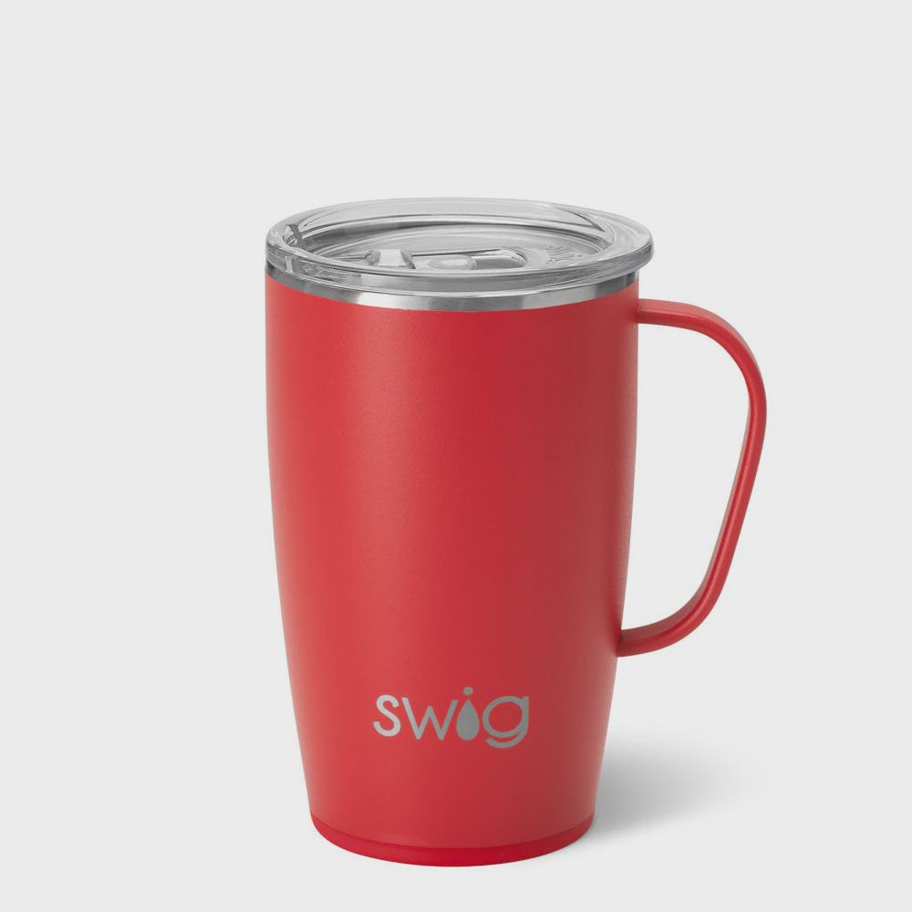 Swig 18oz Travel Mug-Red