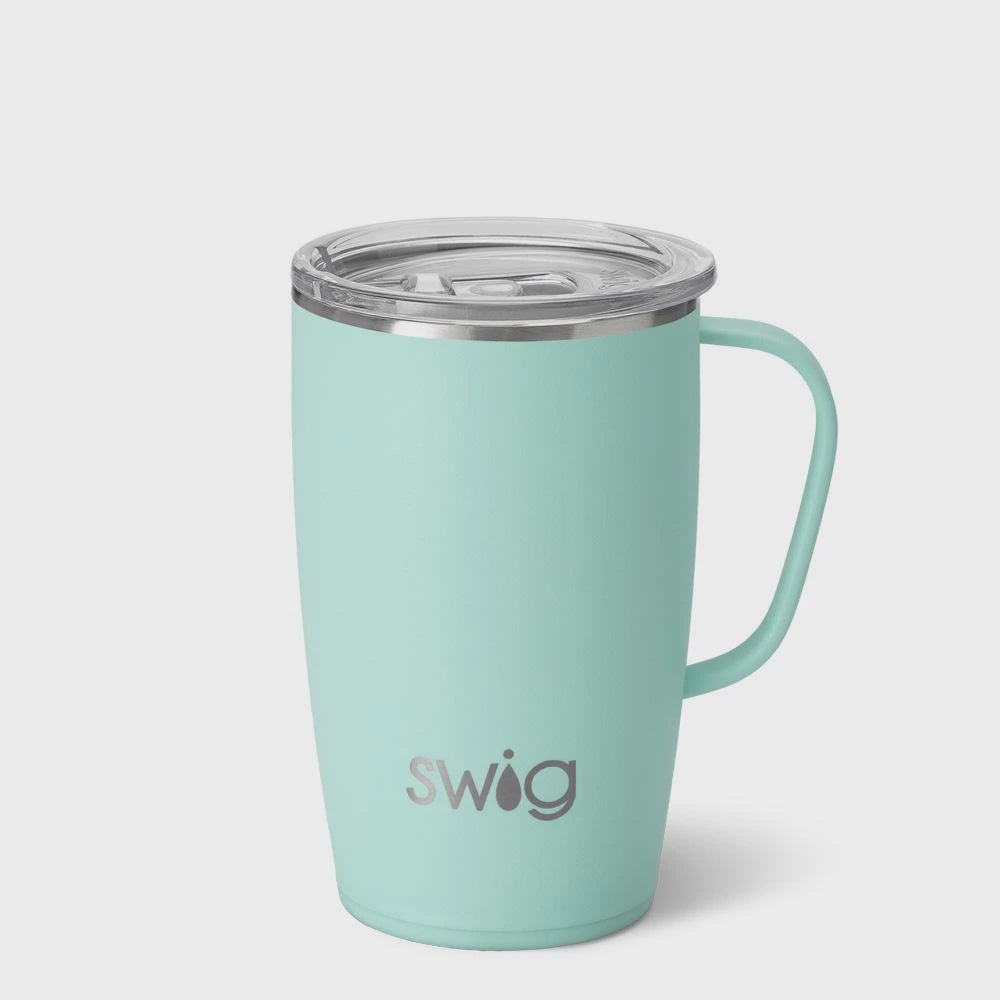 Swig 18oz Travel Mug-Sea Glass