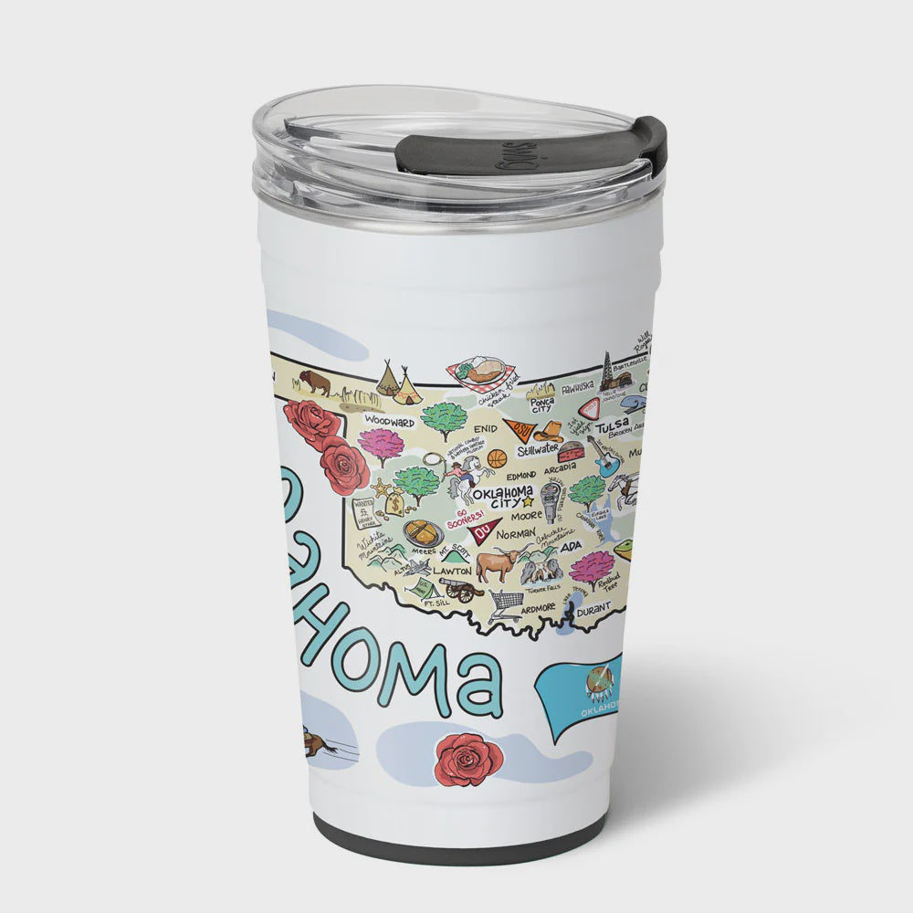 Oklahoma Party Cup 24oz