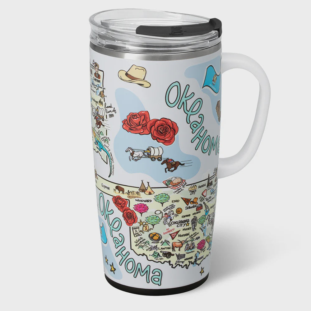Oklahoma Travel Mug 22oz