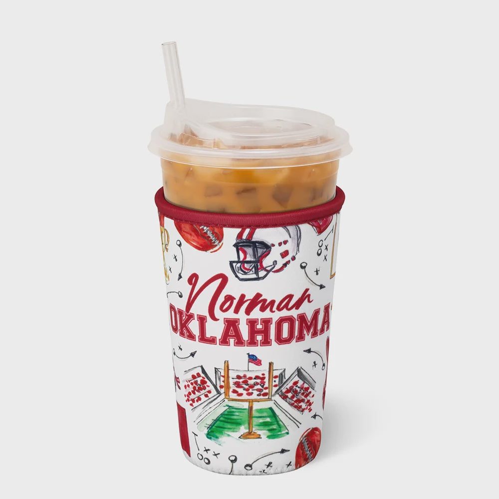 Tailgates In Norman Iced Cup Coolie 22-28oz Medium
