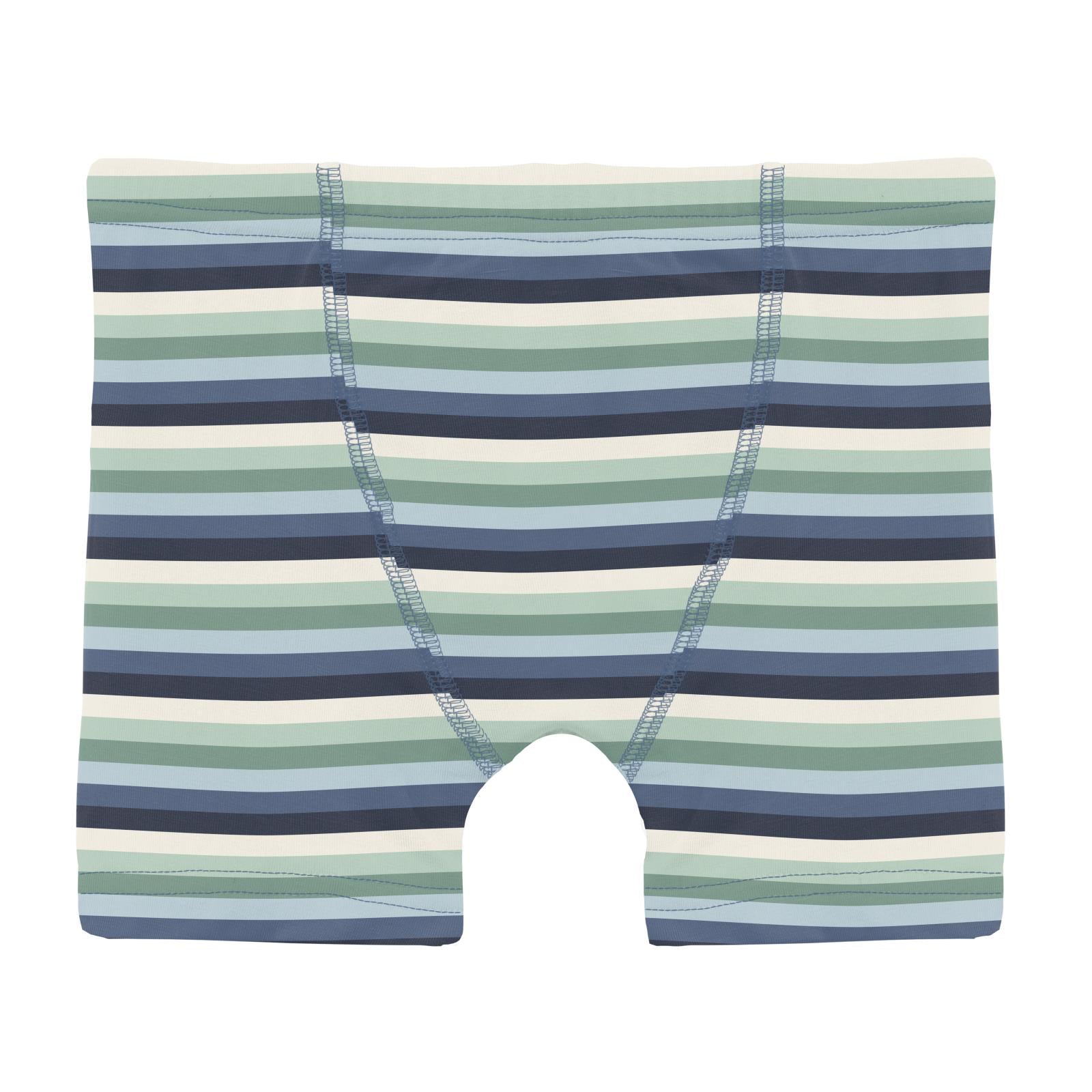 Print Boys Boxer Briefs Denim Stripe