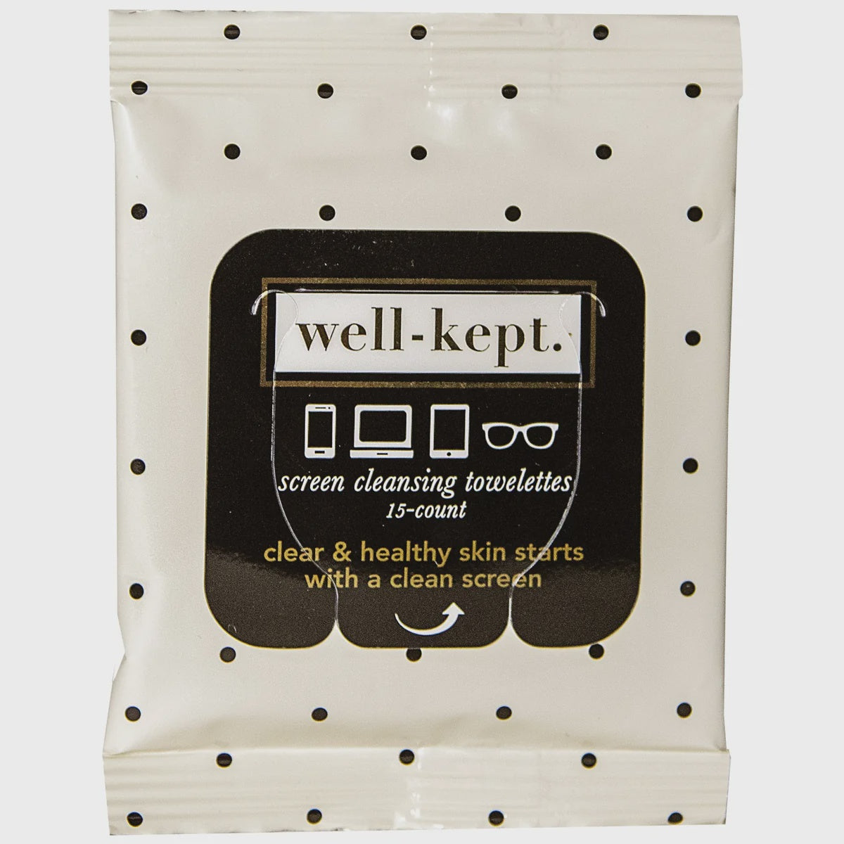 Jackie Screen Cleansing Wipes 15ct