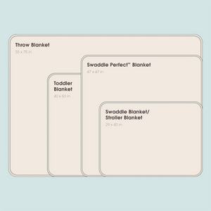 Print Swaddling Blanket Shrinking Violet Dreamy Floral