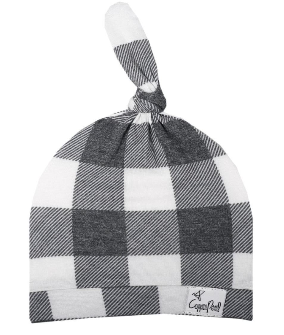 Scotland Copper Pearl Top Knot Hat