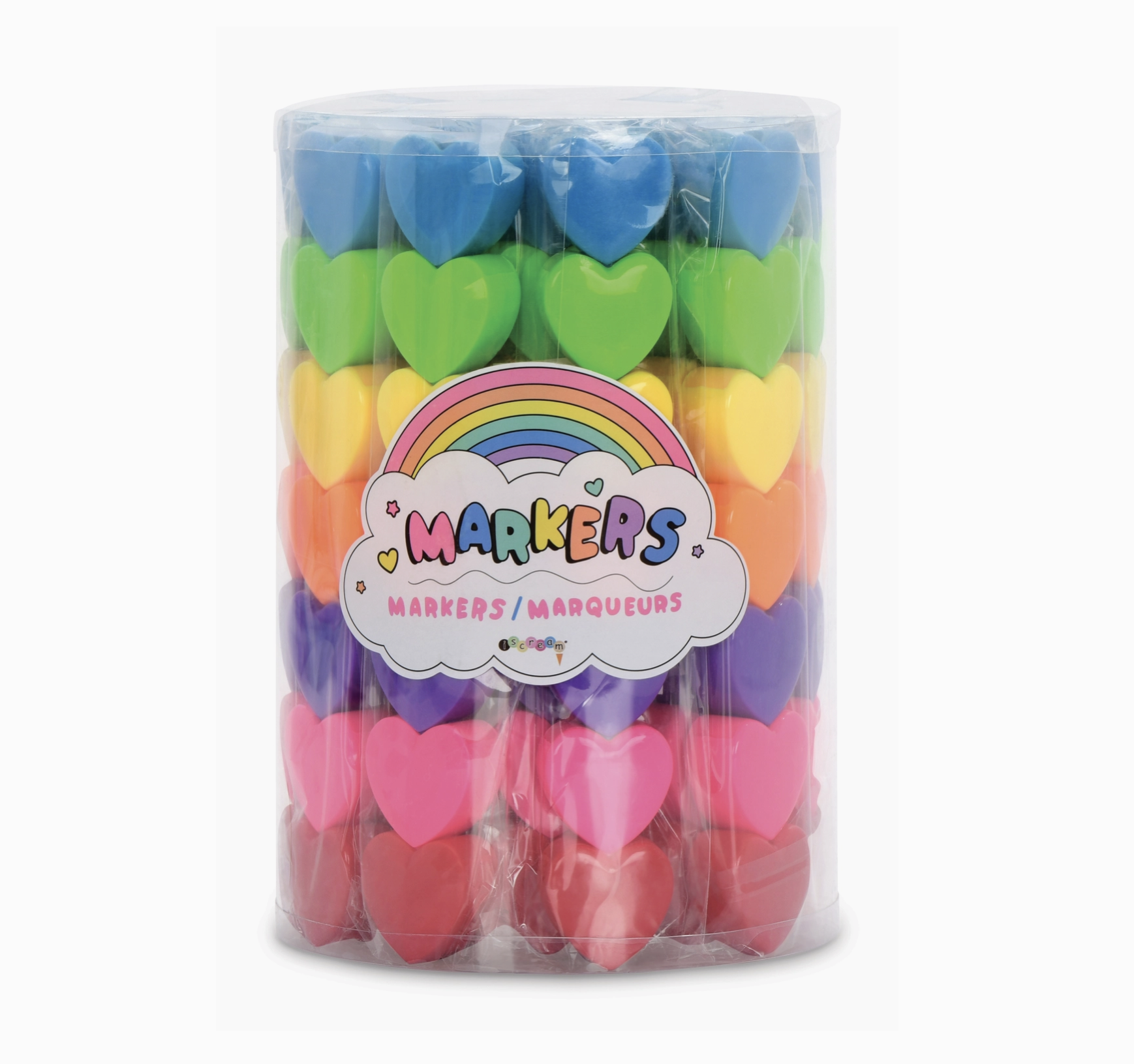 Heart Stackable Markers - The Burlap Buffalo
