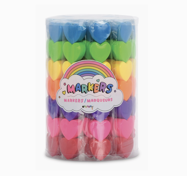 Heart Stackable Markers - The Burlap Buffalo