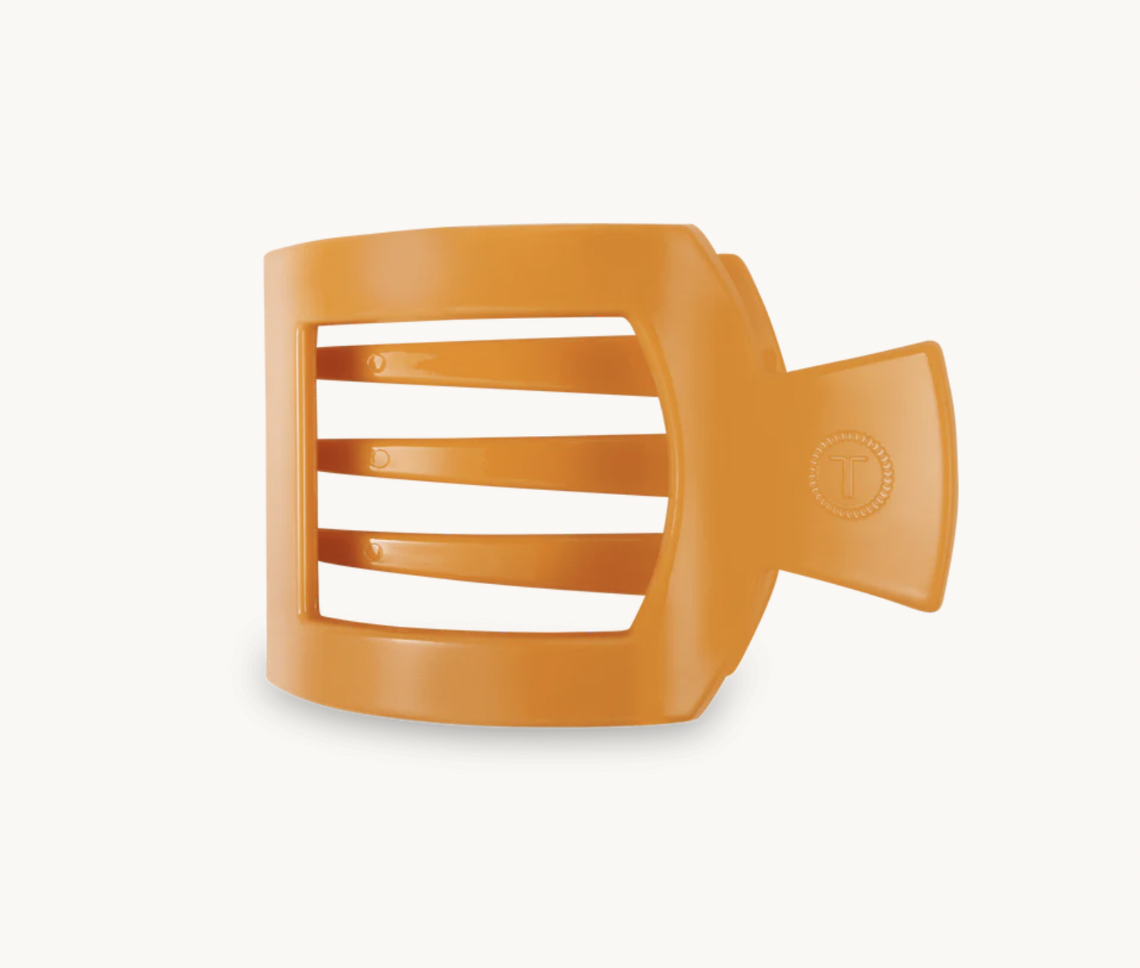 Man Go For It Large Flat Square Hair Clip