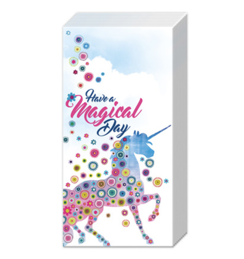 Pocket Tissue-Magic Unicorn