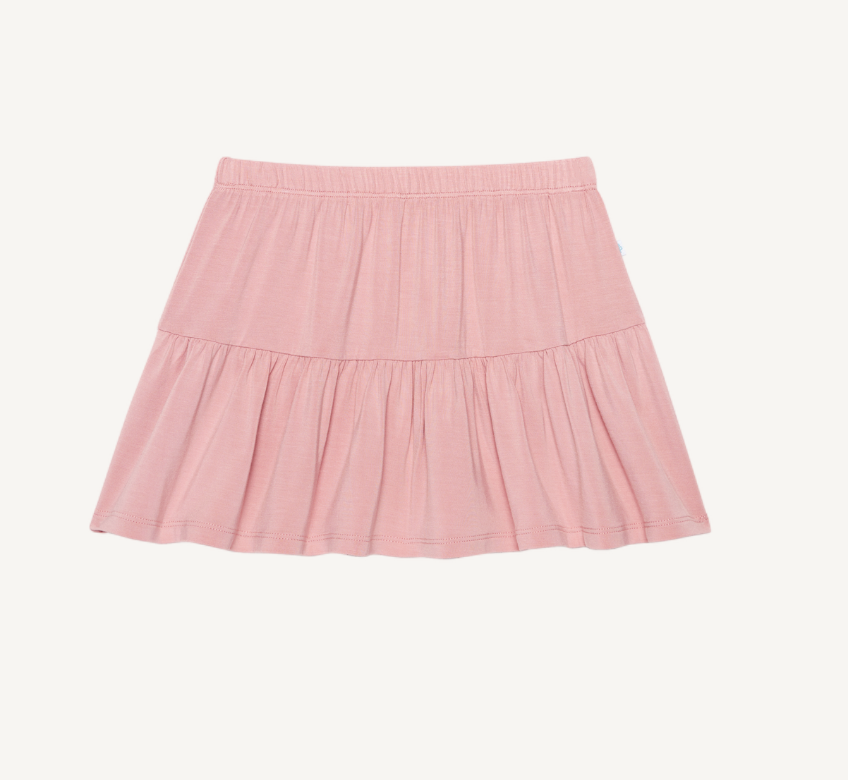 Tiered Ruffle Skirt-Autumn Blush
