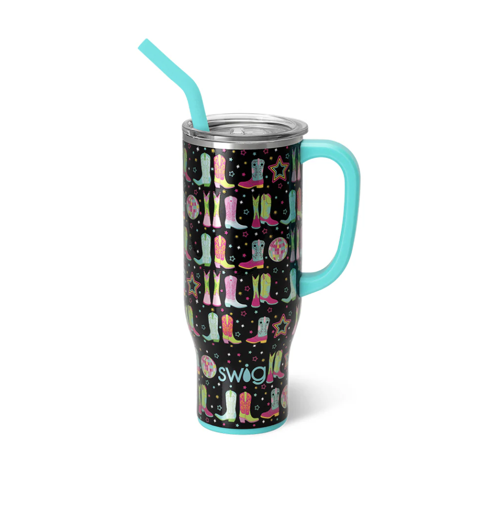 Swig 30oz Mega Mug-Disco Cowgirl