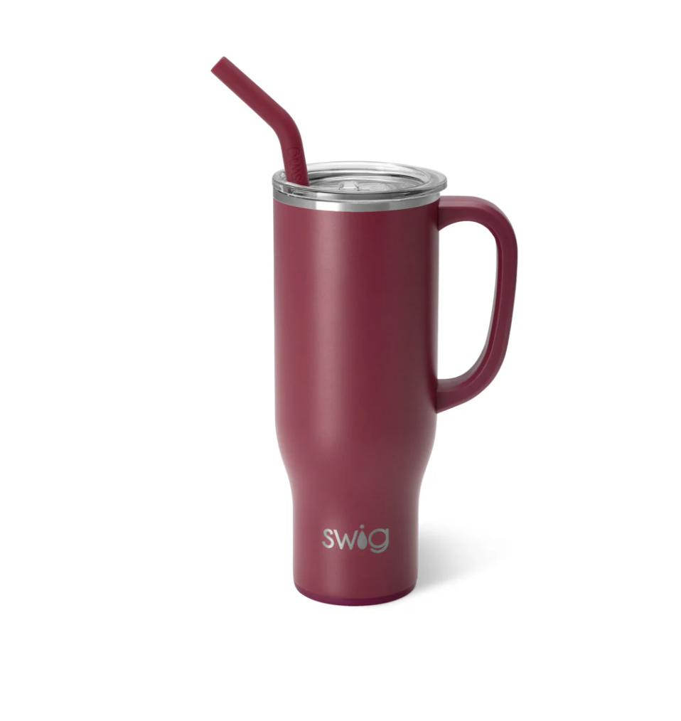 Swig 30oz Mega Mug-Maroon