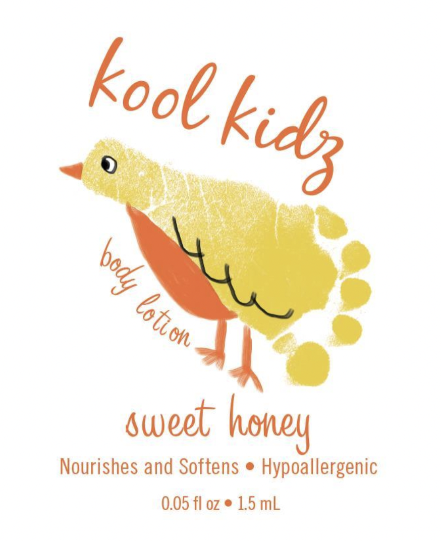 Kool Kidz Sweet Honey Body Lotion-Sample