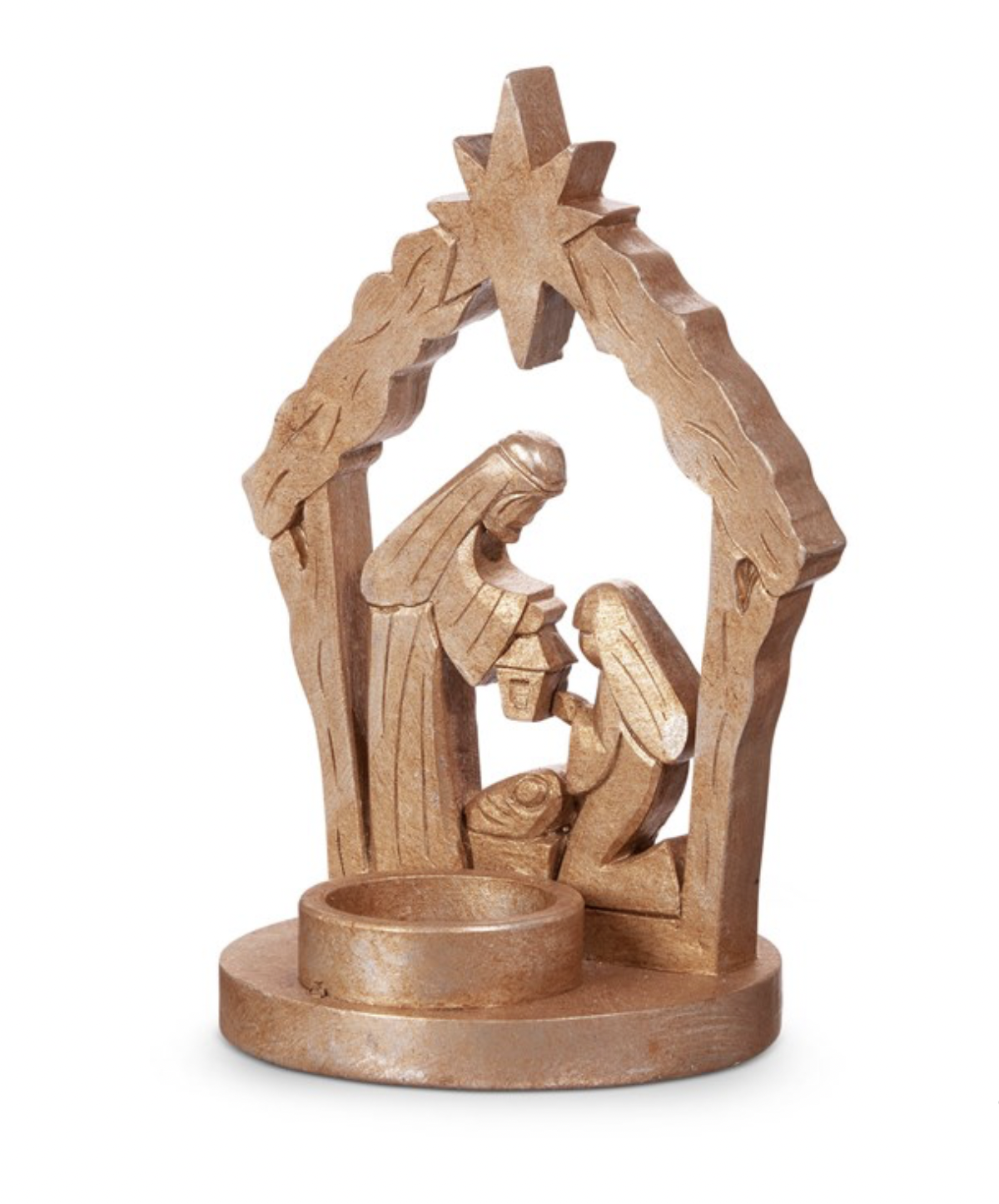 Raz Imports 7.25" Holy Family Candle Holder