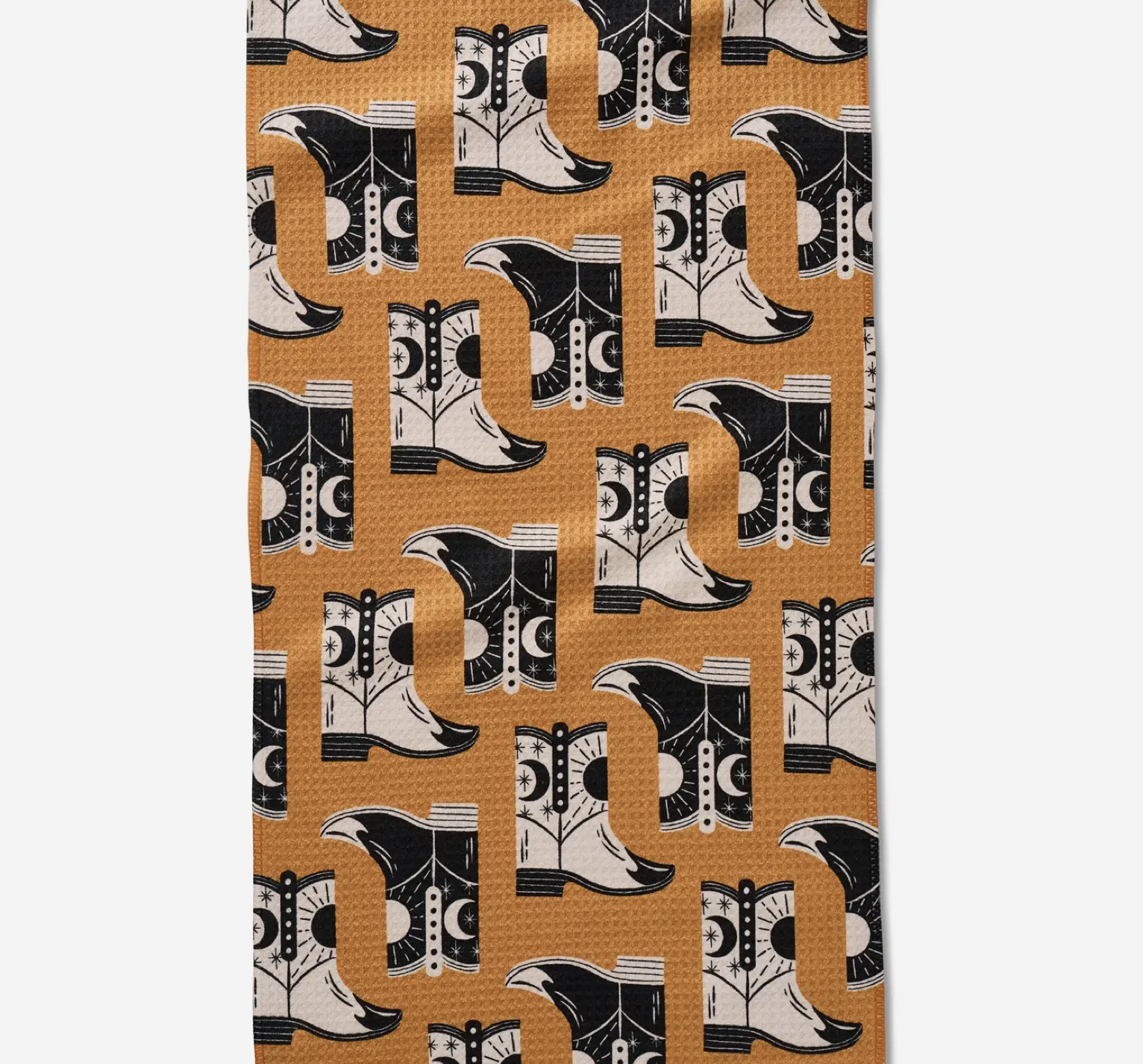 Geometry Bar Towel-Cowboy Boots