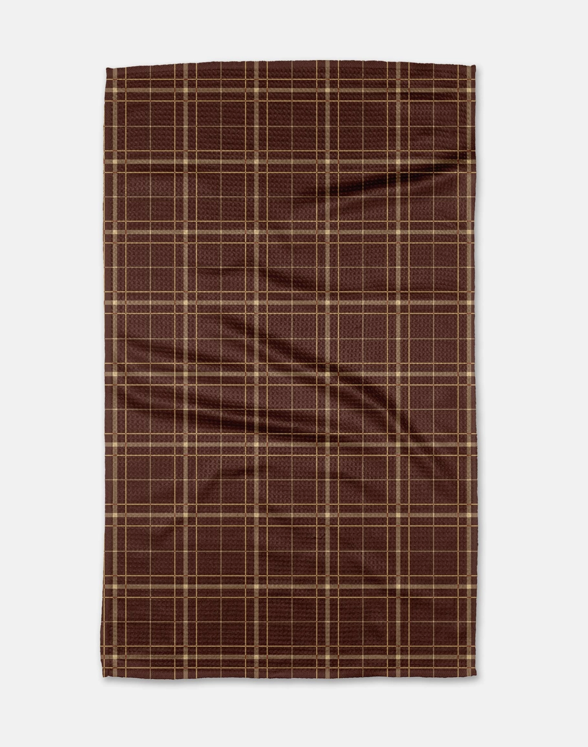 Geometry Kitchen Tea Towel-Cozy Plaid